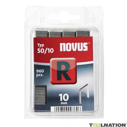 Novus 042-0467 Vlakdraad nieten R 50/10MM, 960 stuks - 1