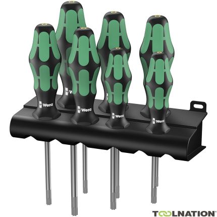 Wera 05223161001 367/7 TORX HF Kraftform Plus Schroevendraaierset met vasthoudfunctie + houder, 7-delig - 3