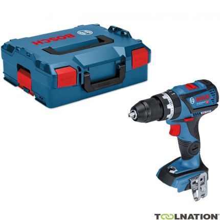 Bosch Blauw GSB 18V-60 C Accuklopboor 18 Volt solo in L-Boxx 06019G2103 - 1