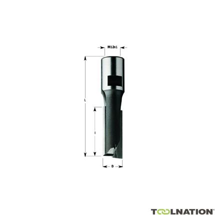 CMT 173.120.11 12 mm Groeffrees met binnendraad aansluiting M10 rechts - 1