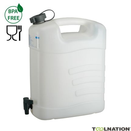 Pressol Jerry can pour l'eau 15L HDPE avec valve de vidange - 1