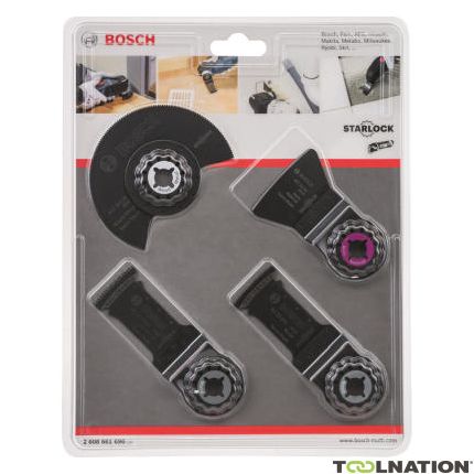 Bosch 2608661696 Starlock Laminaat/parketset 4-delig - 1