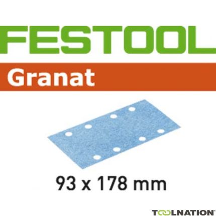 Festool 499633 Granat Schuurstroken STF 93X178 P100 GR/100 - 1