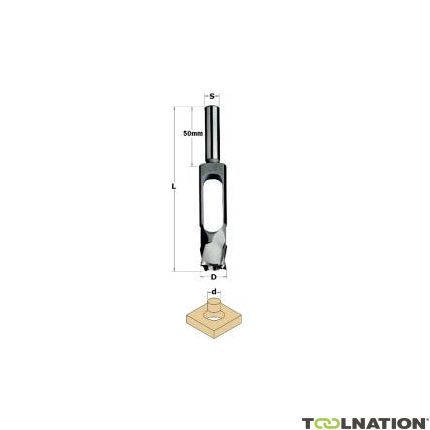 CMT 529.100.31 Plugfrees (stopselboor), rechts 20mm - 1