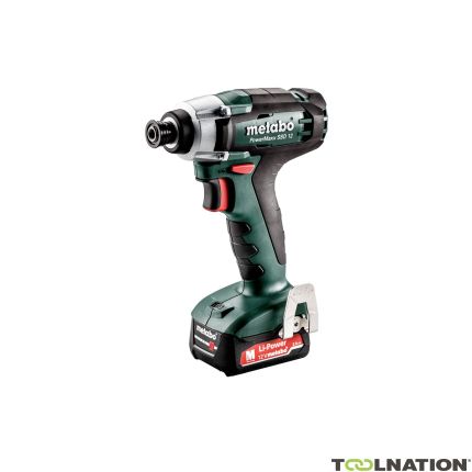 Metabo 601114500 PowerMaxx SSD 12 Accu-Slagschroevendraaier&nbsp, 12 Volt 2.0 Ah Li-Ion - 1