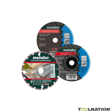 Metabo 626879000 Doorslijpschijf Startset 76 mm - 1