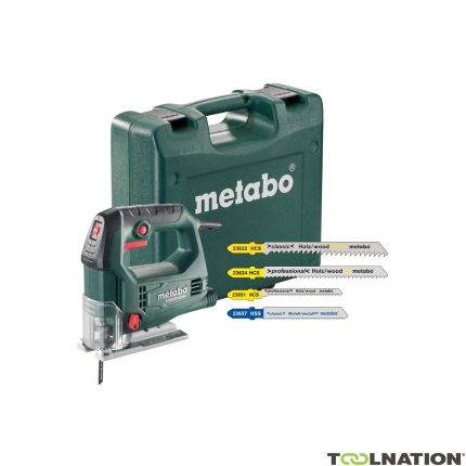 Metabo 690920000 STEB 65 Quick SET 450 Watt pendeldecoupeerzaag + 20 decoupeerzaagblaadjes - 1