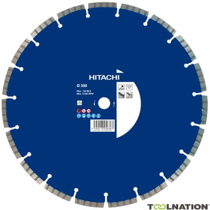 HiKOKI 773009 Diamant zaagblad 300 x 25,4 x 10 type beton standard laser - 1