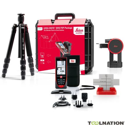 Leica Disto S910 P2P-Pack Lasermètre avec technologie de mesure 3D, wifi et plug-in pour AutoCAD 887900 - 1