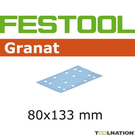 Festool 497127 Schuurstroken Granat STF 80x133 P40 GR/10 - 1