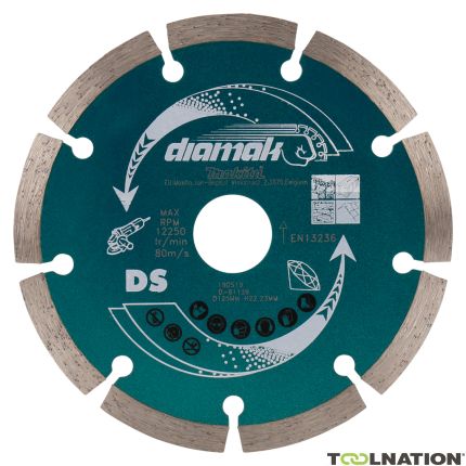 Makita D-61139 Diamant doorslijpschijf 125 x 22.23 - 1