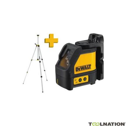 DeWalt DW088KTRI-XJ DW088KTRI zelfnivellerende kruislijnlaser + DE0881 Statief - 1