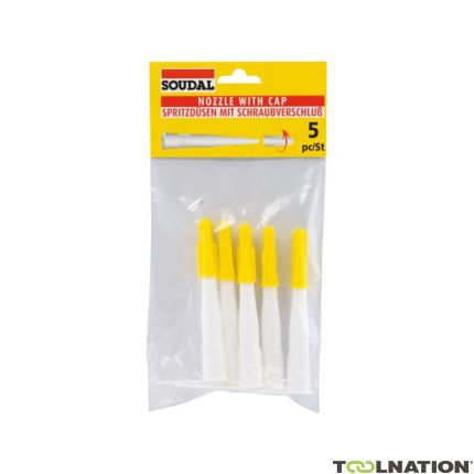 Soudal 108762 Set Spuitmondjes Met Dop - 1