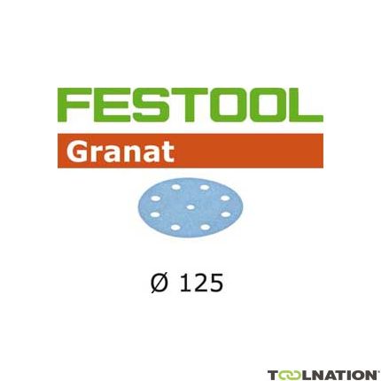 Festool 497175 Schuurschijven Granat STF D125/90 P320 GR/100 - 1