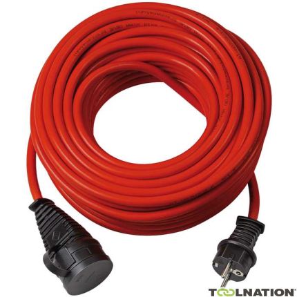 Brennenstuhl 1169840 BREMAXX IP44 verlengsnoer 25m rood AT-N05V3V3-F 3G1,5 - 1