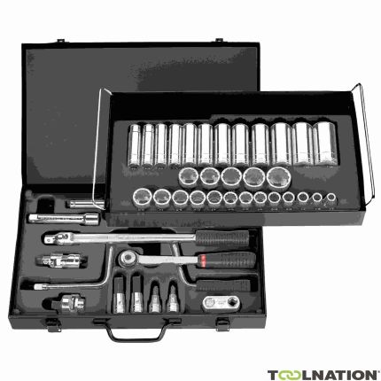 Facom S.450UP Dopsleutelset met 12-kant doppen 1/2" in inches - 1