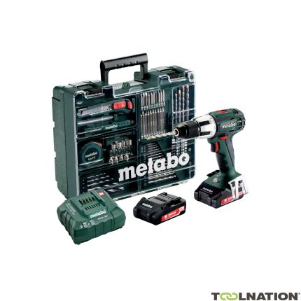 Metabo 602103600 SB 18 LT Compact Mobile Workshop Accu klopboormachine 18 Volt 2.0 AH Li-ion - 3