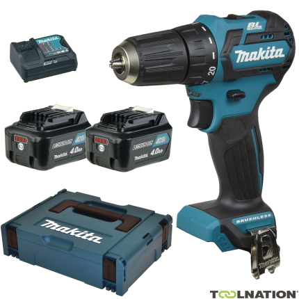 Makita DF332DSMJ Boor-/schroefmachine 10,8 Volt 4.0 AH Li-ion koolborstelloos in M-Box - 2