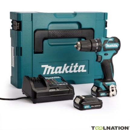 Makita HP332DSAJ Perceuse visseuse à percussion 10,8V 2 Ah CXT 10 mm - 2