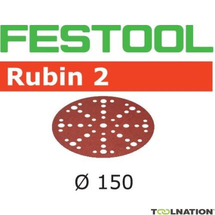 Festool 575193 Schuurschijven Rubin 2 STF D150/48 P220 RU2/50 - 1