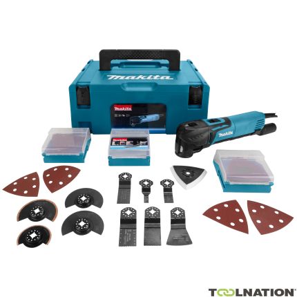 Makita TM3010CX2J multimachine 320 Watt Oscillerende Multi-cutter + Toebehorenset - 2