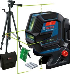 Bosch Blauw GCL 2-50 G Combilaser Groen met Puntlaser en Lijnlaser + statief BT150  0601066M01