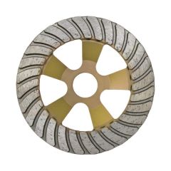Eibenstock 12.327.59 Disque diamanté pour le ponçage du béton - 125 mm Alésage 22,2 mm