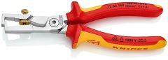 Knipex 13 66 180 1366180 Isolatie-striptang VDE 180 mm met kabelschaar