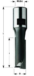 CMT 171.080.11 8 mm Groeffrees met binnendraad aansluiting M12 rechts lang