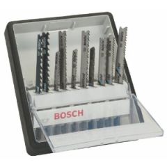 Bosch 2607010542 10-delige Robust Line decoupeerzaagbladenset Wood en Metal