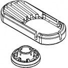 Bessey 3101840 Drukplaat + berschermkap 5 stuks voor Schroefklem GearKlamp GK