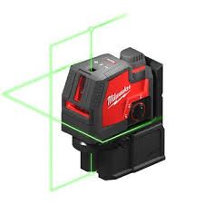 Milwaukee 4933478099 L4 CLLP-301C oplaadbare groene kruislijnlaser