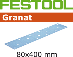 Festool 497158 Schuurstroken Korrel 60 Granat 50 stuks STF 80x400 P 60 GR/50