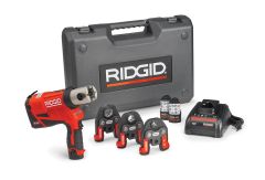 Ridgid 59203 RP240 12 - 35 mm Accu Perstang 12V 2.5 Ah Li-Ion + 3 bekken V16-V22-V28