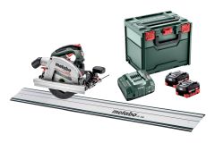 Metabo KS 18 LTX 66 Scie circulaire sans fil 18V 8.0Ah + Rail de guidage FS160 691194810