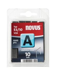 Novus 042-0458 A 53/10 nieten RVS 10 mm 1000 Stuks