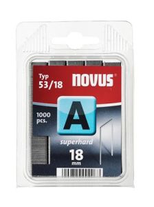 Novus 042-0360 A 53/18 nieten Extra Hard 18 mm 1000 Stuks