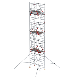 Altrex C003034 MiTOWER PLUS steiger 8.20 mtr. Fiber-Deck en Safe-Quick