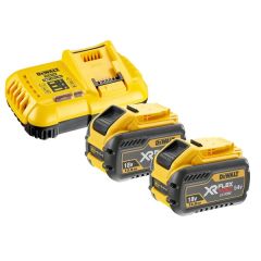 DeWalt DCB118Y2-QW FlexVolt Starter Kit - 2 x FlexVolt accu 54V 12,0Ah Li-Ion + DCB118 Snellader