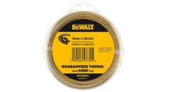 DeWalt DT20651-QZ vervangdraad grastrimmer 2 mm x 68.6 mtr DCM561