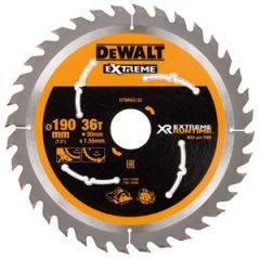 DeWalt DT99563-QZ XR Cirkelzaagblad 190mm x 30mm 36T CSB