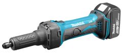 Makita DGD800RTJ rechte slijper 18 Volt 5,0 AH Li-ion