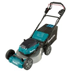 Makita DLM465PT4 Tondeuse à gazon sans fil alimentée 46 cm 2 x 18 Volt 4 x 5.0Ah Li-Ion