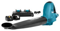 Makita DUB361PT2 2 x 18 volt Bladblazer 5.0Ah Li-Ion + duo lader