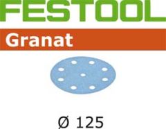 Festool 497178 Schuurschijven Granat STF D125/90 P500 GR/100