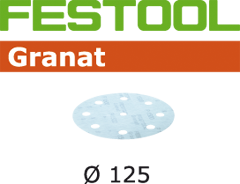 Festool 497182 Schuurschijven Granat STF D125/90 P1500 GR/50