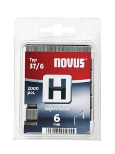 Novus 042-0369 H 37/6 nieten 6 mm 2000 Stuks