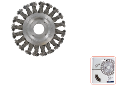 Rotec 798.0205 Rondborstel 22,2 115 x 0,5 mm getordeerd staaldraad