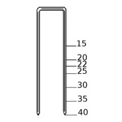 Haubold 503157 KL522 CNK Niet 22 mm 4.800 stuks