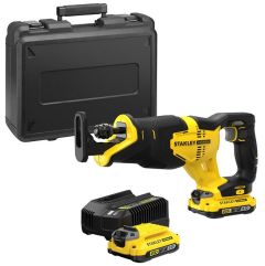 Stanley SFMCS310D2K FATMAX® V20 Accu-reciprozaag 18 Volt 2.0 Ah Li-ion BRUSHLESS